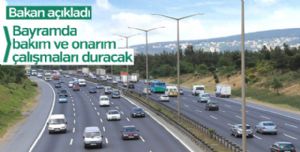 Bakan Arslan'dan bayram müjdesi