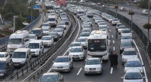 Trafiğe kayıtlı araç sayısı 21 milyonu geçti